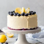 Lemon Blueberry Layer Cake
