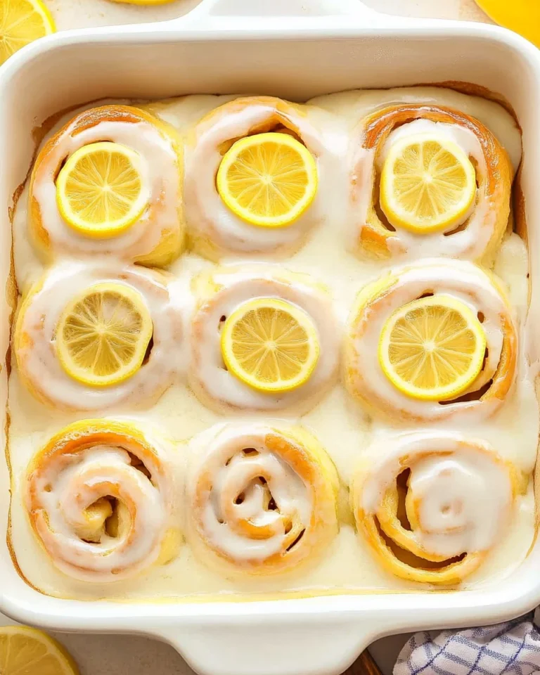 Lemon Sweet Rolls