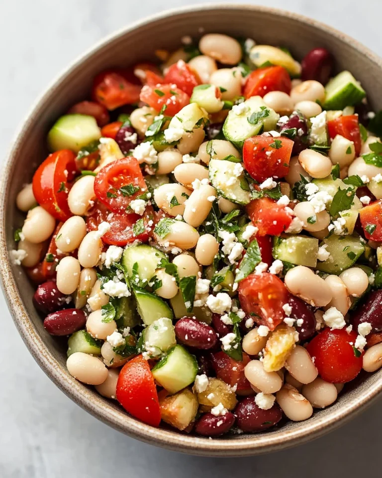 Mediterranean White Bean Salad
