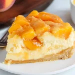 Peach Cobbler Cheesecake