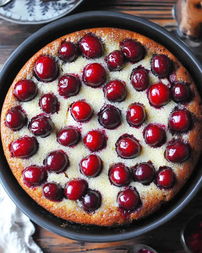 Simple Cherry Cake