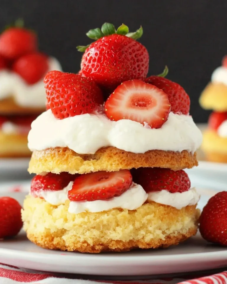 Vegan Strawberry Shortcake