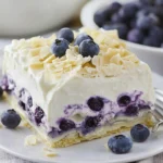 White Chocolate Blueberry Lasagna