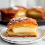 Apple Mille Feuille with Vanilla Custard (gluten-free)