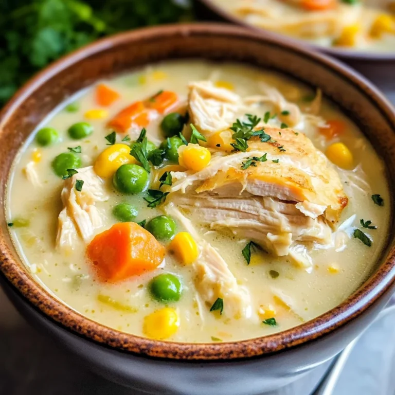 Chicken Pot Pie Soup