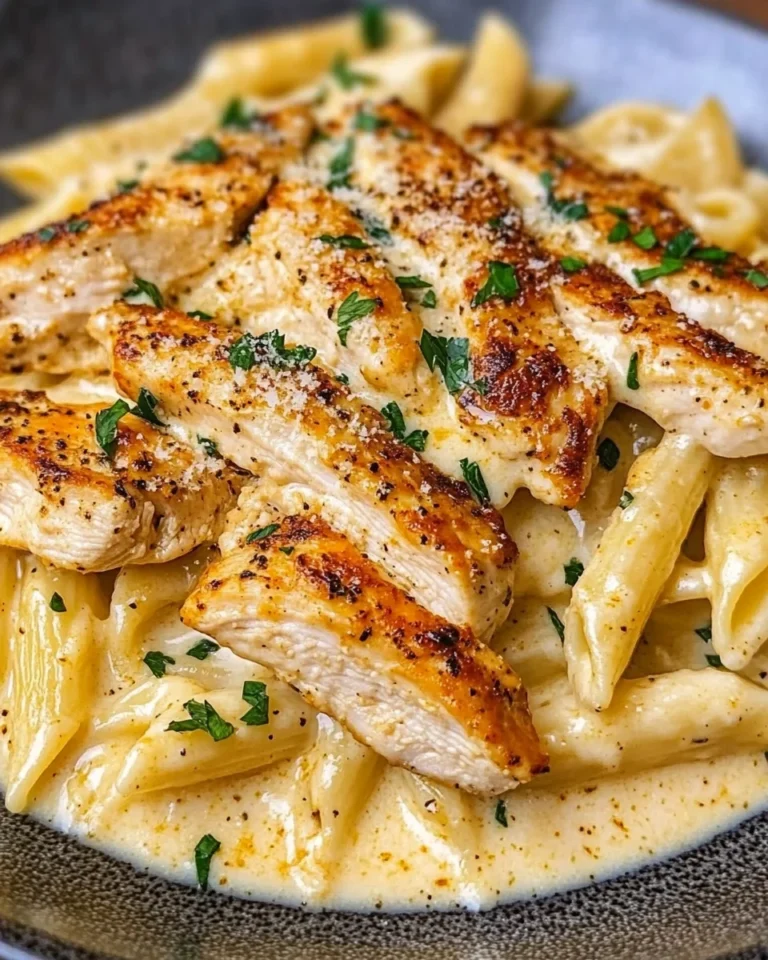 Creamy Cajun Chicken Pasta With Garlic Butter Parmesan Sauce
