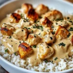 Creamy Chicken and Rice Bowl