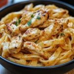 Creamy One-pot Cajun Chicken Linguine