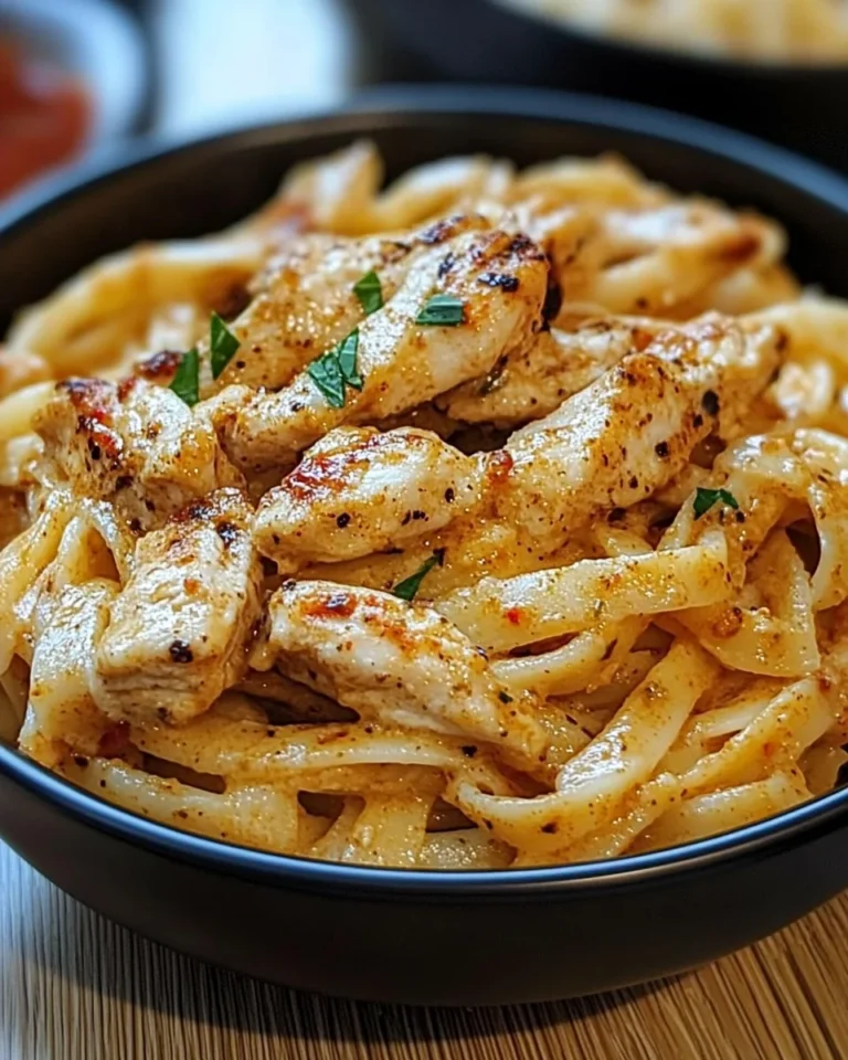 Creamy One-pot Cajun Chicken Linguine