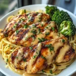 Hot Honey Garlic Chicken with Cheesy Fig-Balsamic Spaghetti