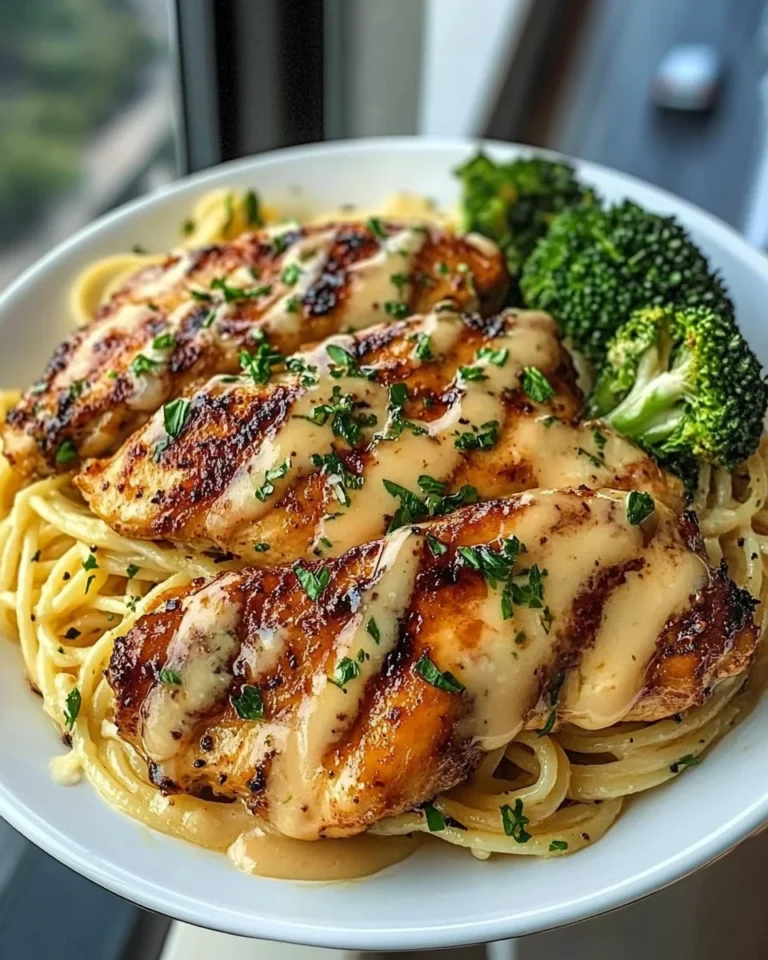 Hot Honey Garlic Chicken with Cheesy Fig-Balsamic Spaghetti