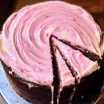 Marble cake(Neopolitan single-layer cake)