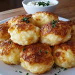 Mashed Potato Cheese Puffs