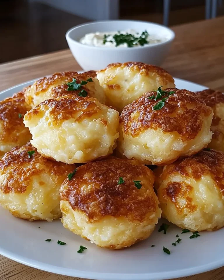 Mashed Potato Cheese Puffs