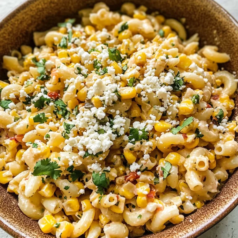 Mexican Street Corn Pasta Salad