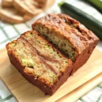 Moist and Delicious Cinnamon Swirl Zucchini Bread