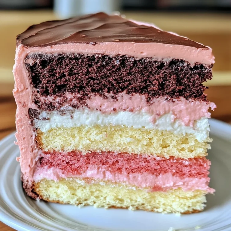 Neapolitan Cake