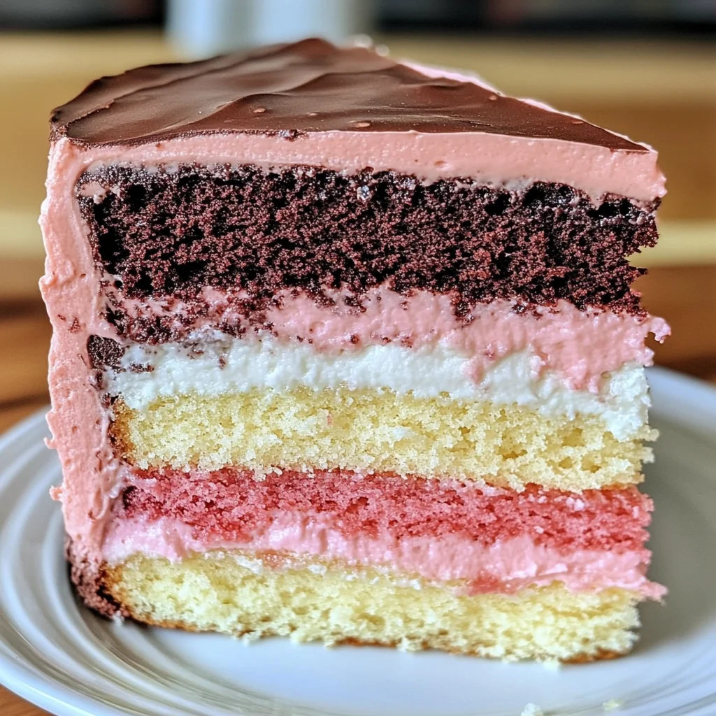 Neapolitan Cake