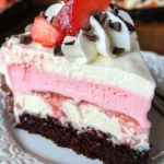 Neapolitan Ice Cream Cake