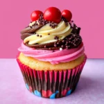 Neapolitan Ice Cream Cupcakes