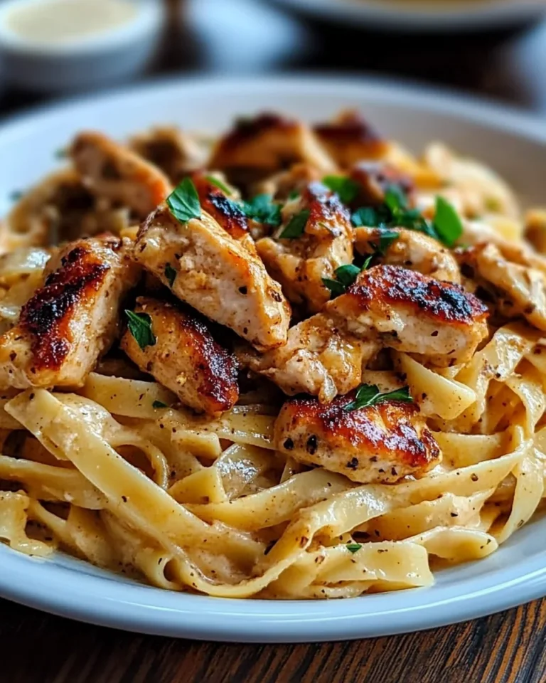 Savory Cajun Chicken Fettuccine