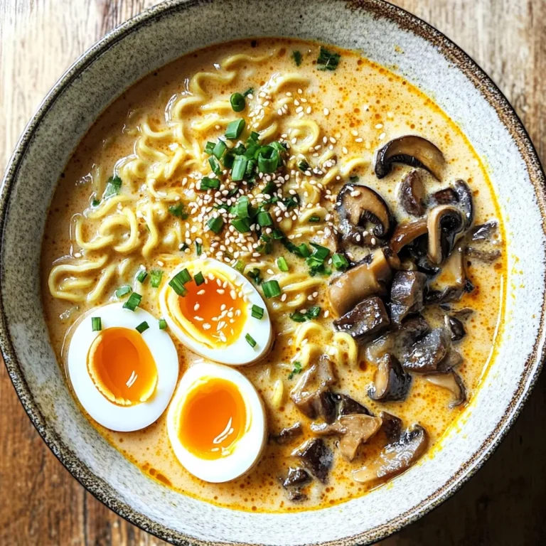 Spicy Coconut Curry Ramen