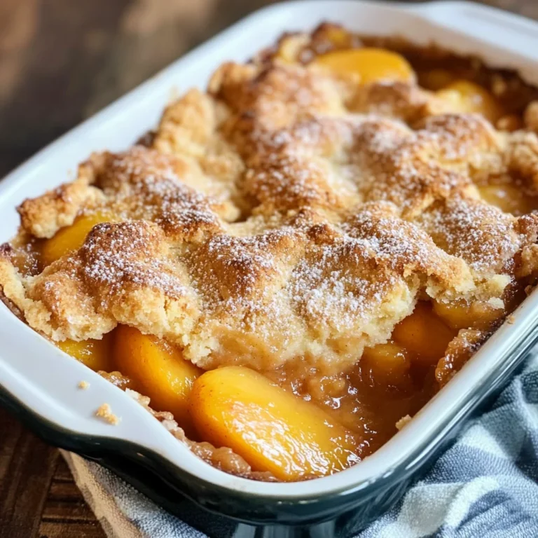 The Best Southern Peach Cobbler Recipe