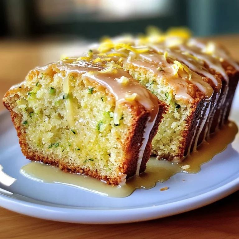 Ultra Moist Lemon Zucchini Bread Lemon Glaze: 1 Secret for Amazing Flavor