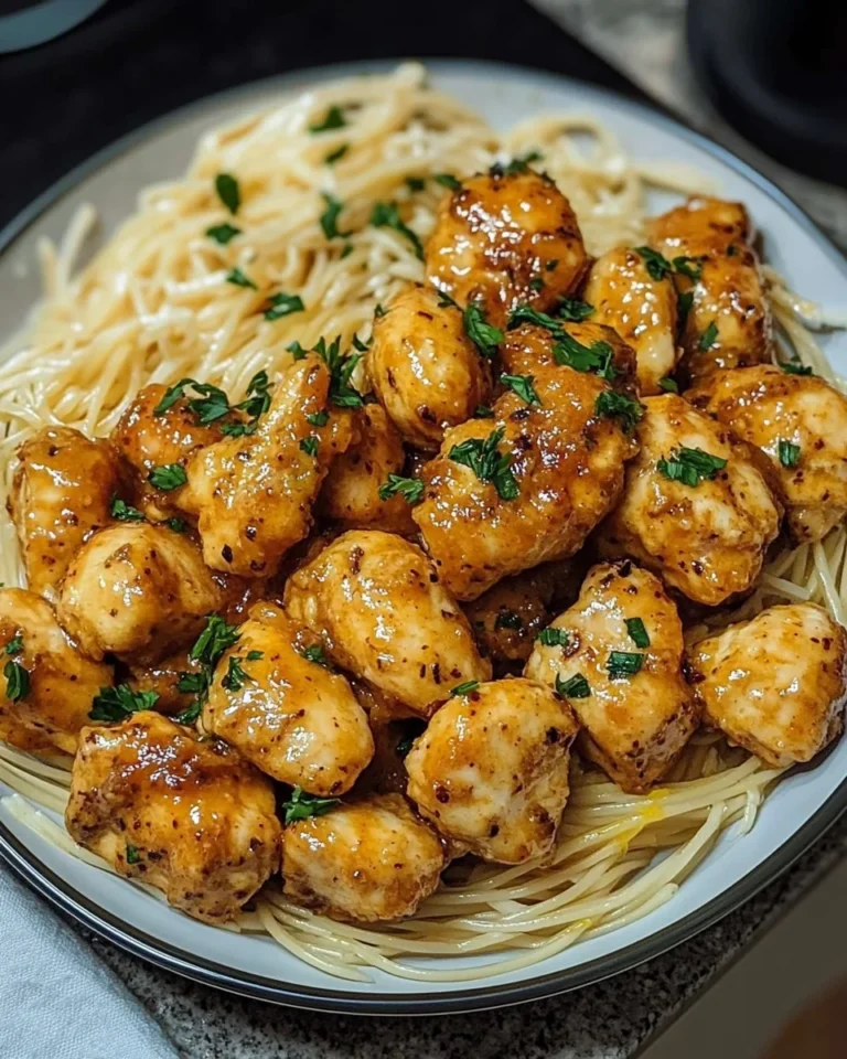 Zesty Lemon Butter Chicken Served