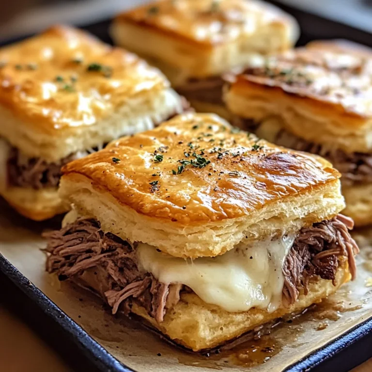 Baked French Dip Biscuits Recipe: A Comforting, Family-Friendly Meal