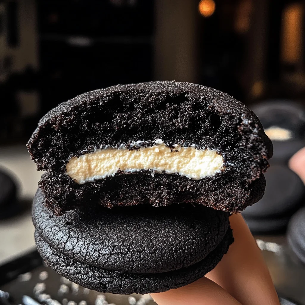 Black Velvet Cheesecake Cookies