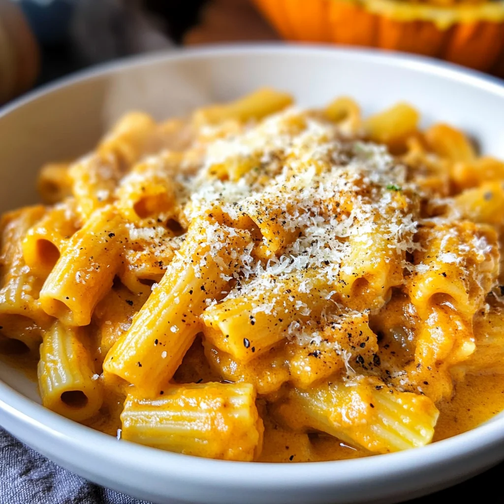 Creamy Parmesan Pumpkin Pasta