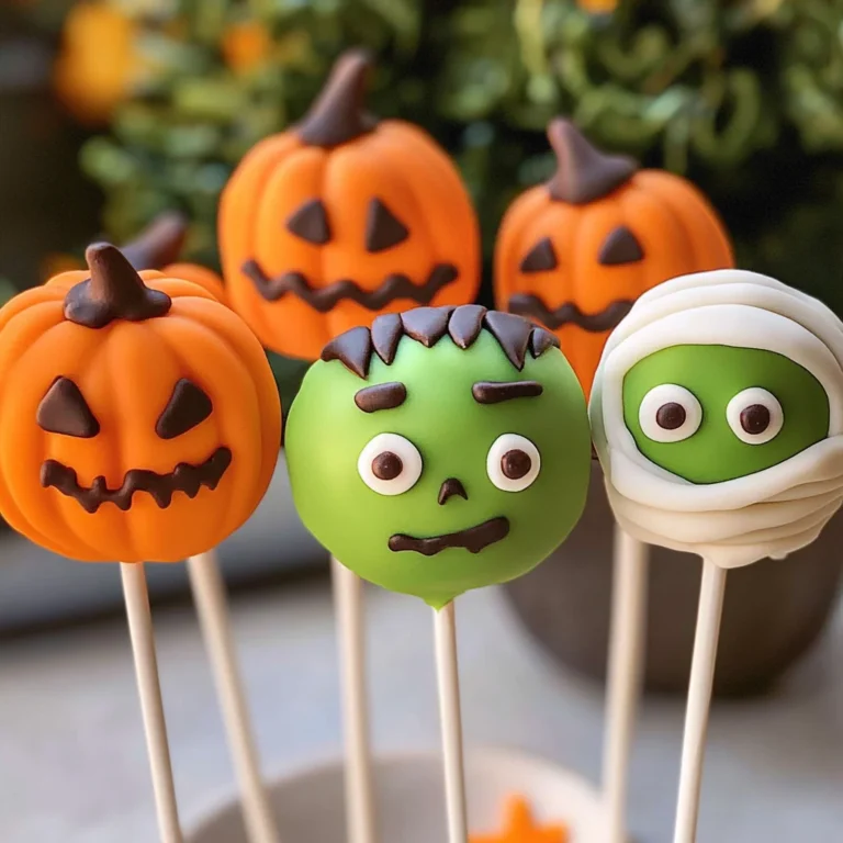 Halloween Cake Pops