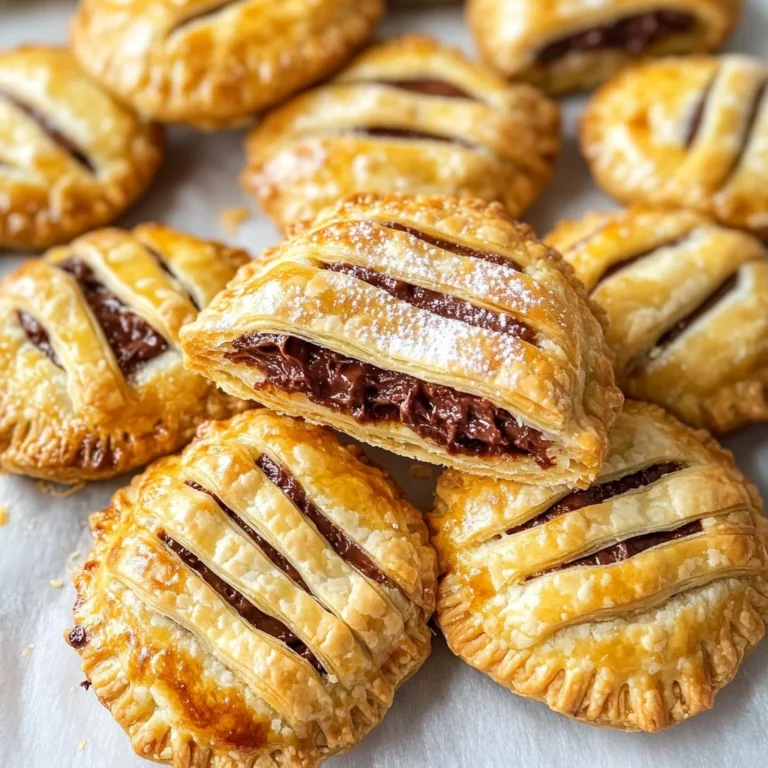 Nutella Mummy Hand Pies