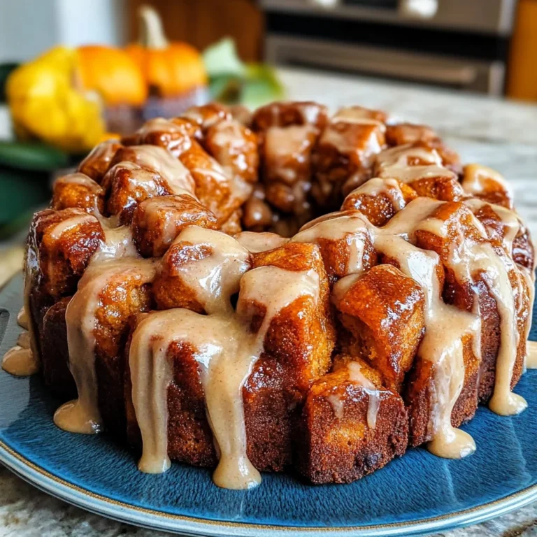 Pumpkin Spice Monkey Bread Recipe