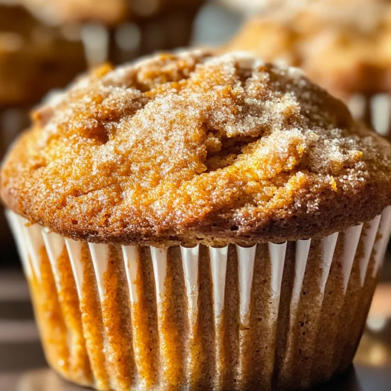 Spice Cake Pumpkin Muffins