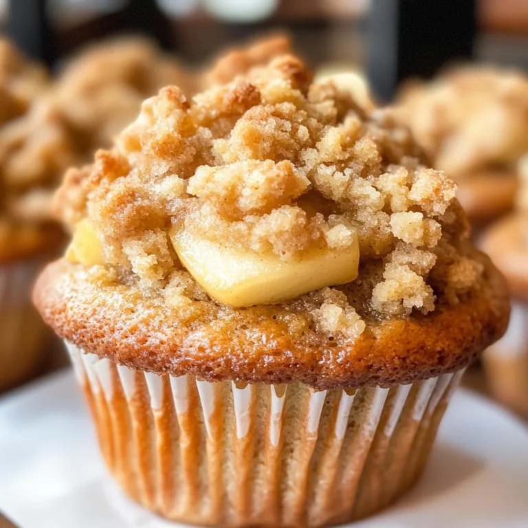 Apple Crumble Muffins