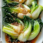 Baby Bok Choy with Soy Sauce and Garlic