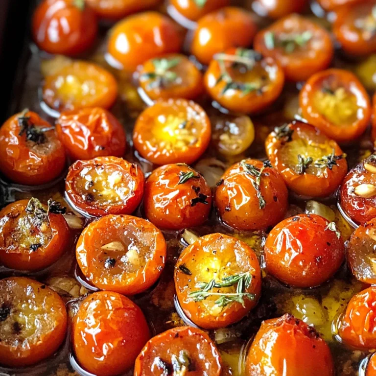 Balsamic Roasted Cherry Tomatoes Recipe