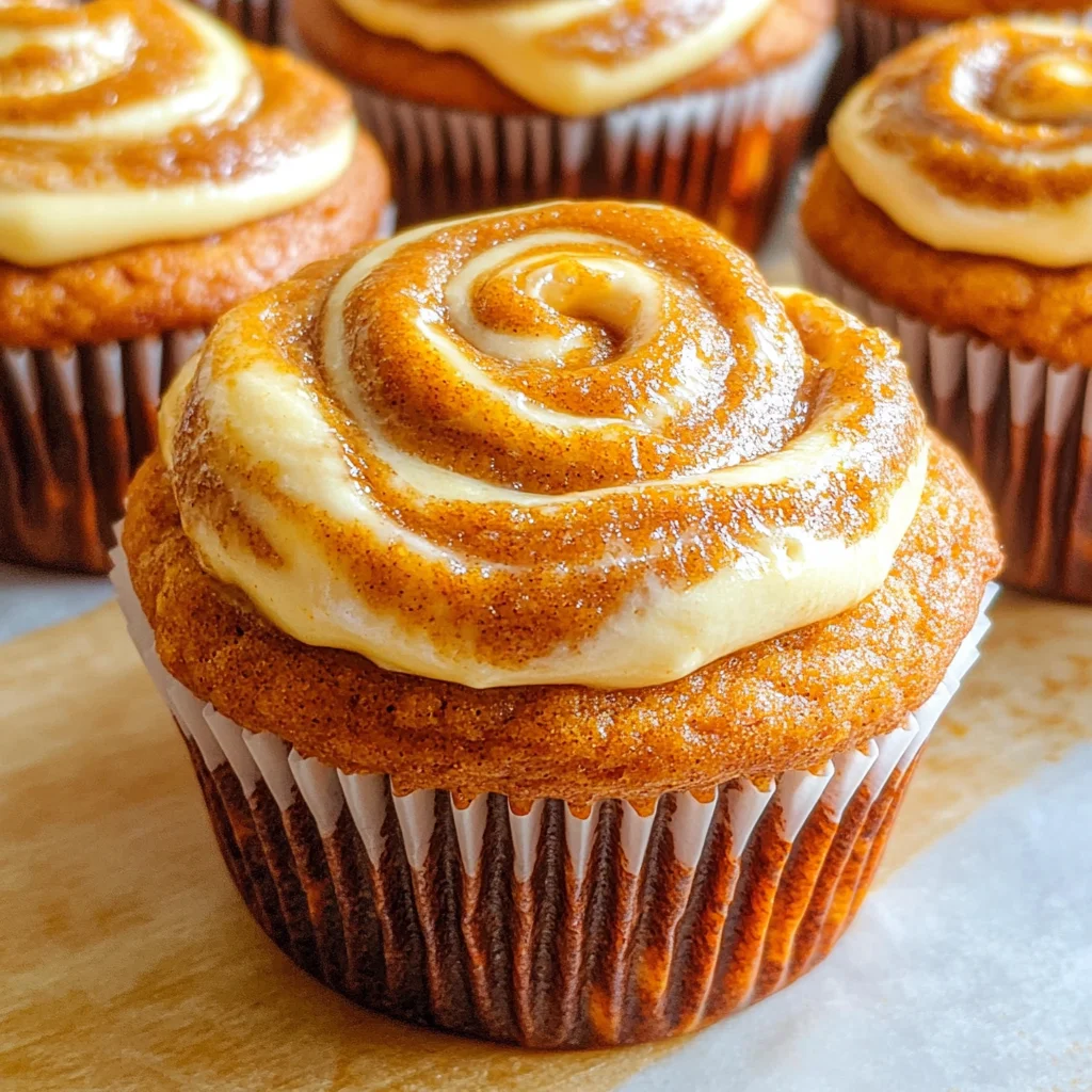 Best Swirled Pumpkin Cream Cheese Muffins