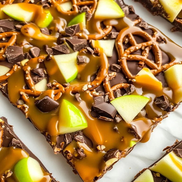 Caramel Apple Bark
