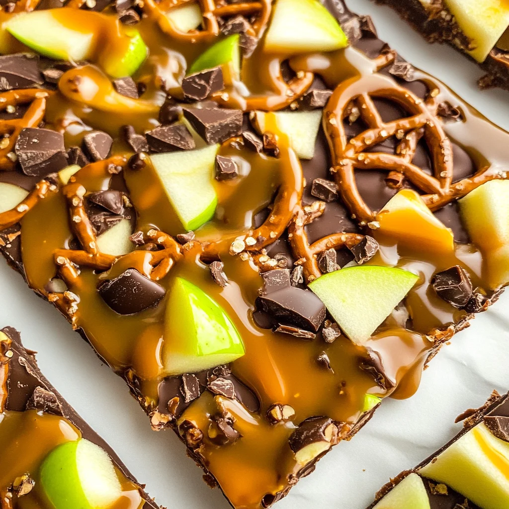 Caramel Apple Bark