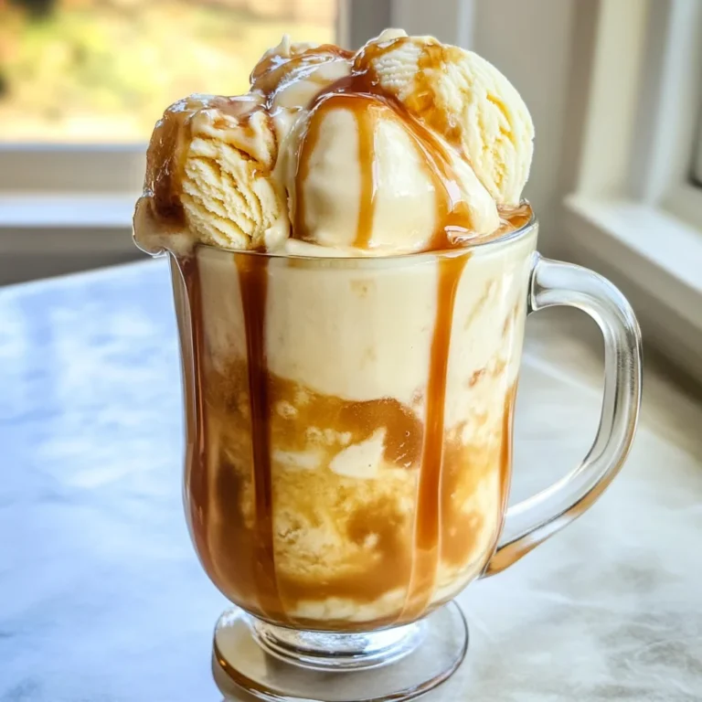 Caramel Apple Cider Float Recipe