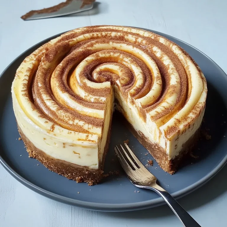 Cinnamon Roll Cheesecake