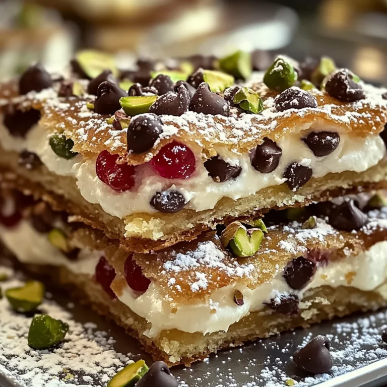 Classic Cannoli Squares That Will Wow Your Taste Buds