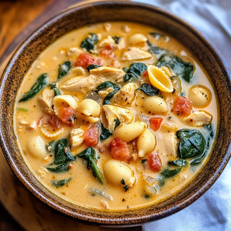 Creamy Tuscan Chicken Soup