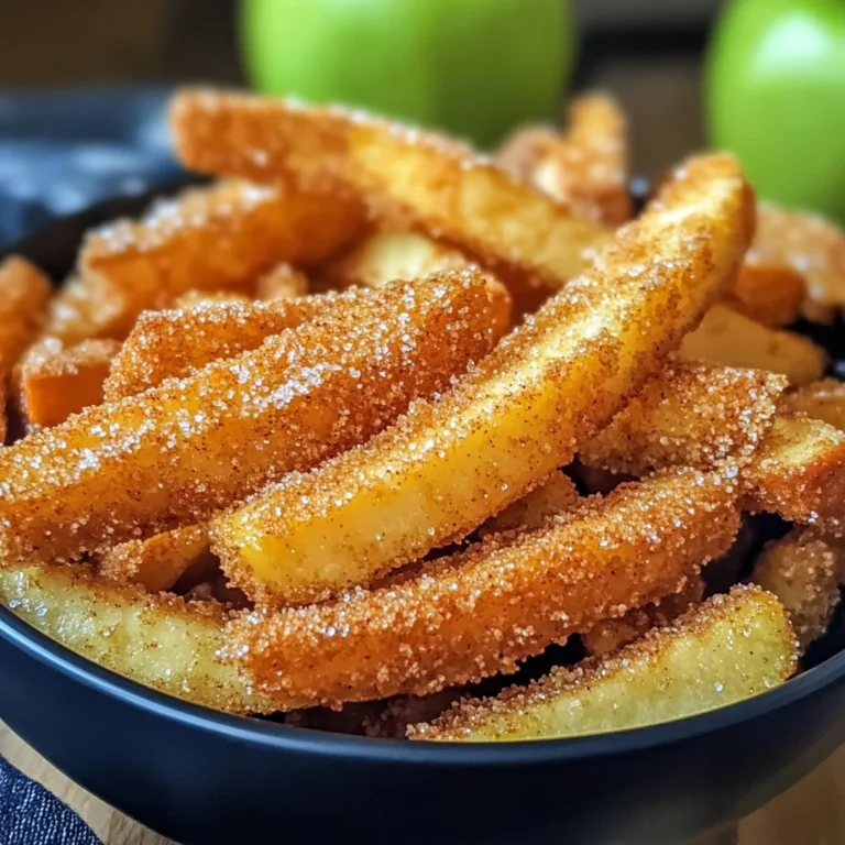 Crispy Air Fryer Apple Fries