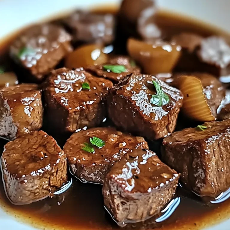 Crockpot Steak Bites