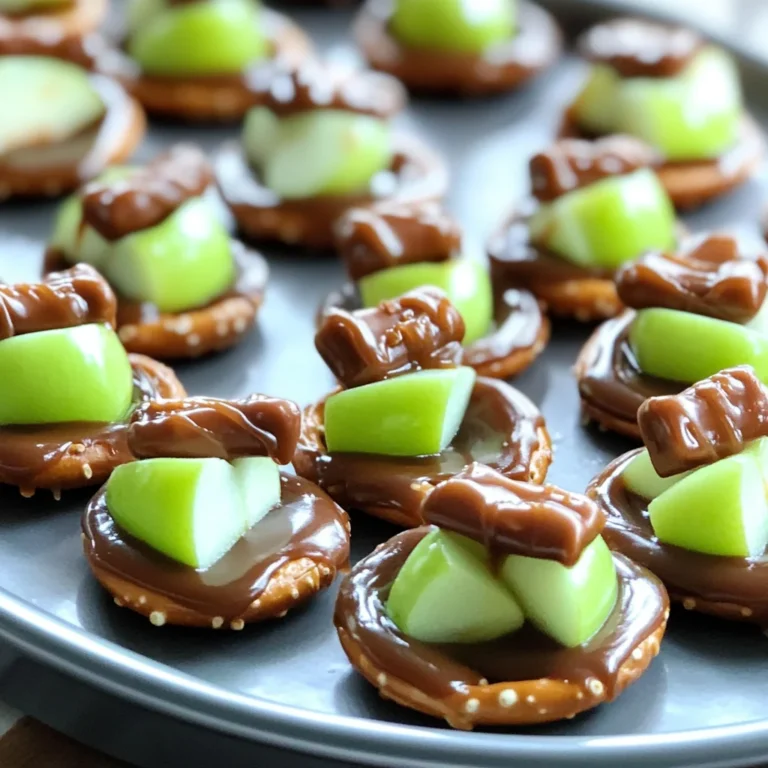 Easy Caramel Apple Bites