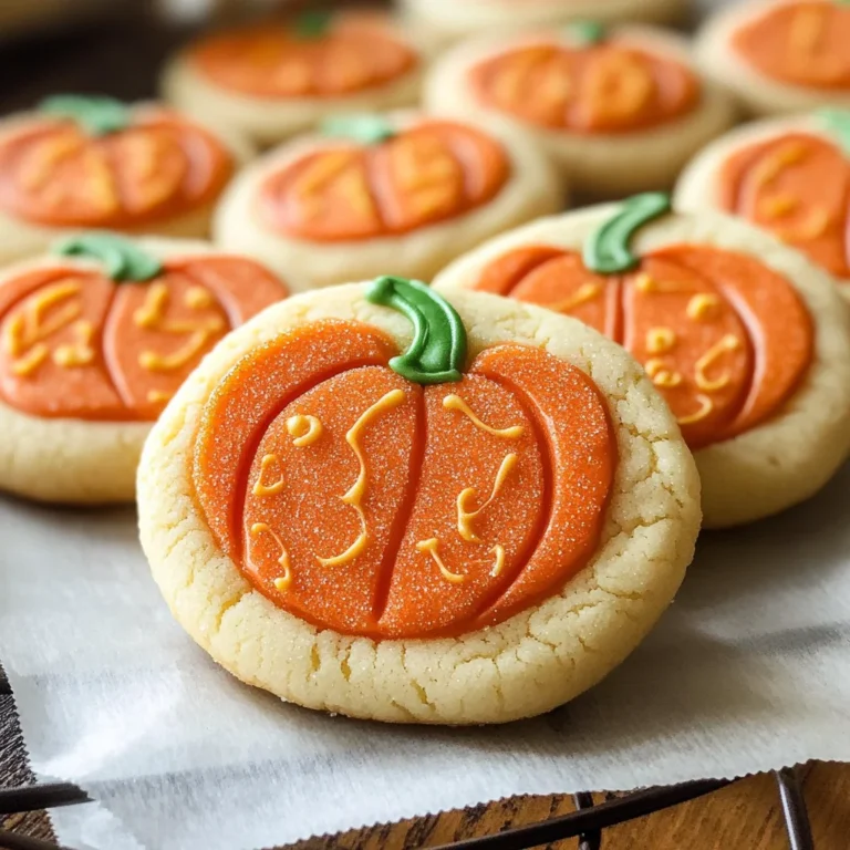 Easy Copycat Vegan Pillsbury Pumpkin Sugar Cookies